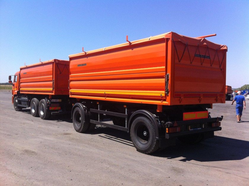 КАМАЗ сельхозник 45143 зерновоз