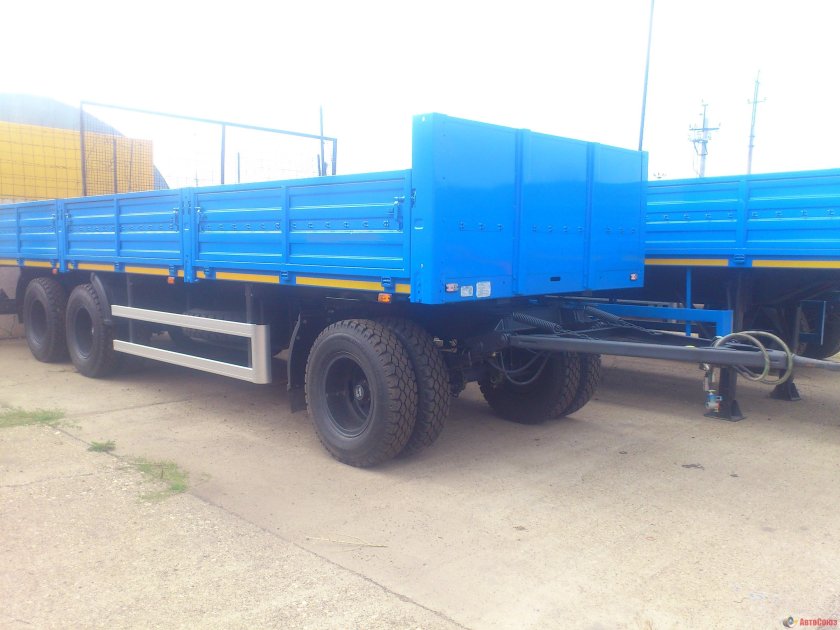 Прицеп бортовой СЗАП-83053