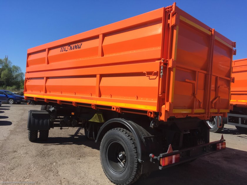 КАМАЗ 45143 С прицепом