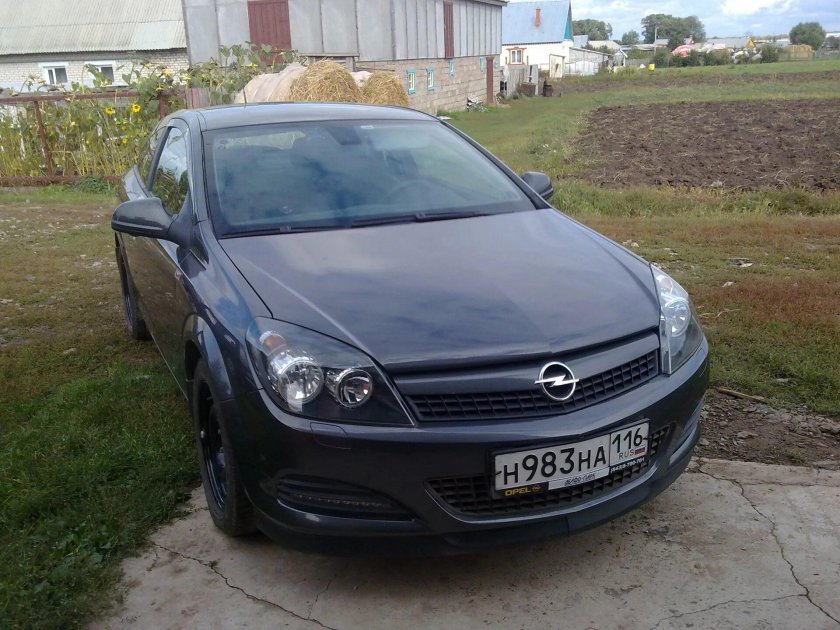 Антихром Opel Astra h GTC