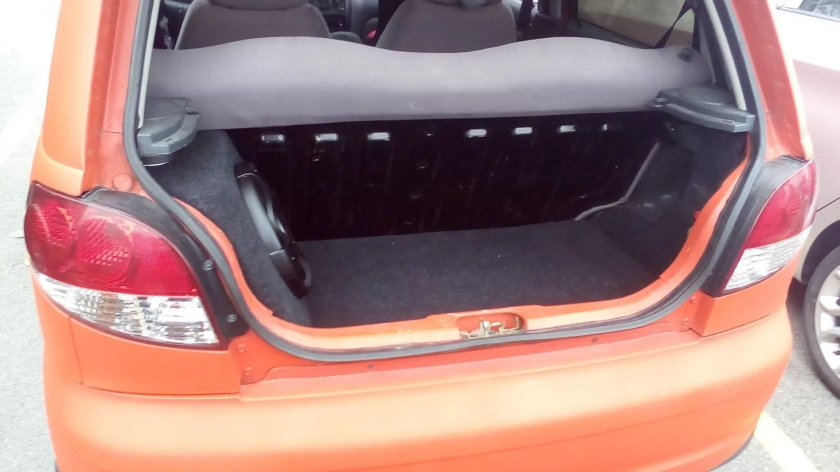 Дэу Матиз багажник