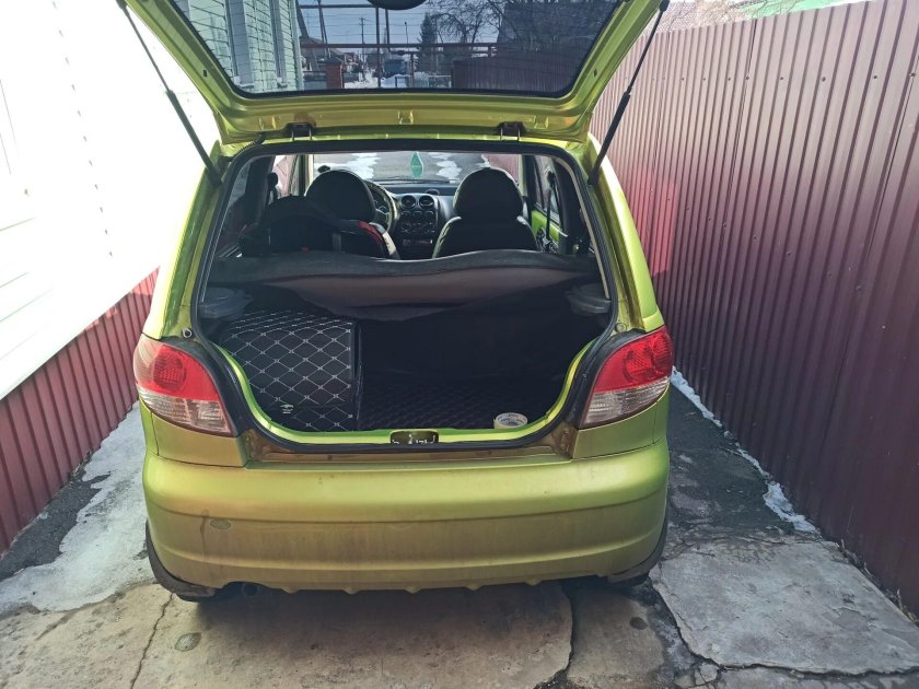 Дэу Матиз багажник