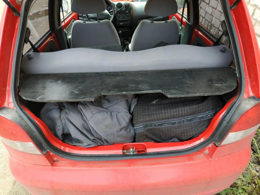 Задняя полка Дэу Матиз