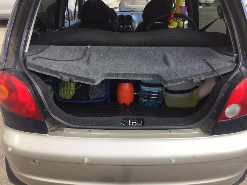 Daewoo Matiz 2007 багажник