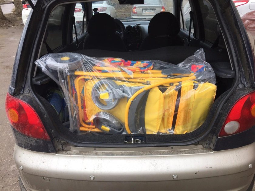 Daewoo matiz багажник