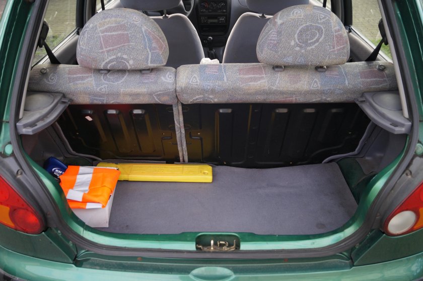 Дэу Матиз багажник