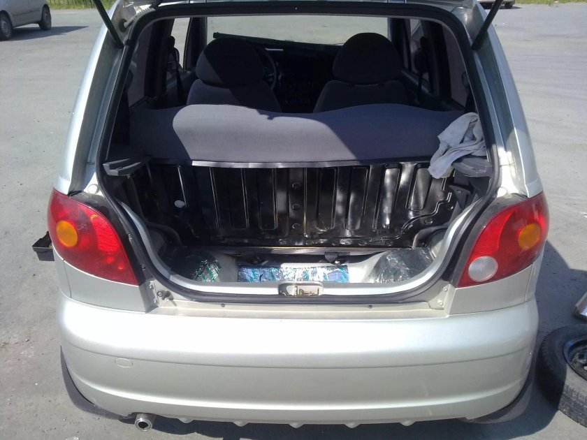 Matiz багажник
