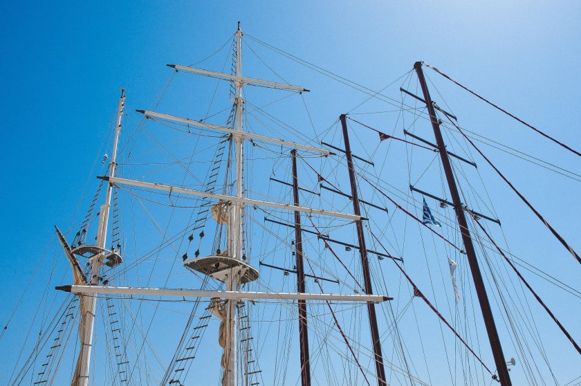 Рангоут парусного корабля