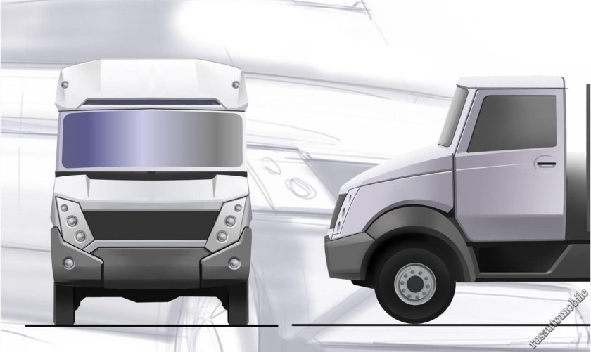 Новый грузовик ЗИЛ 2020