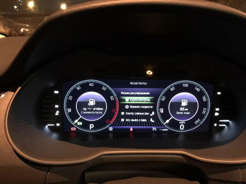 Приборная панель Tucson 2023