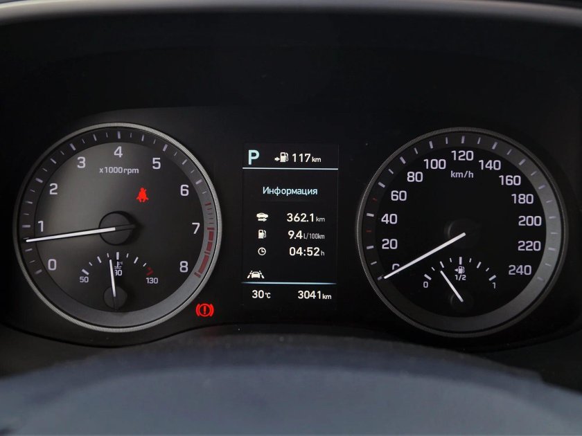 Приборная панель Хендай Туссан 2019