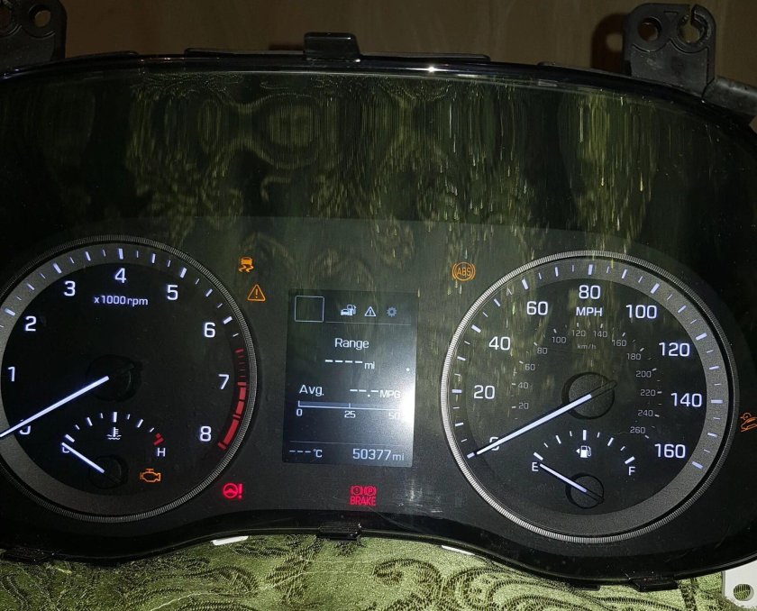 Приборная панель Туксон 2008