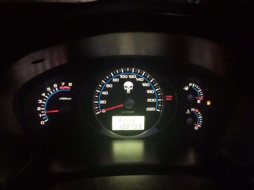 Hyundai Tucson 2008 приборная