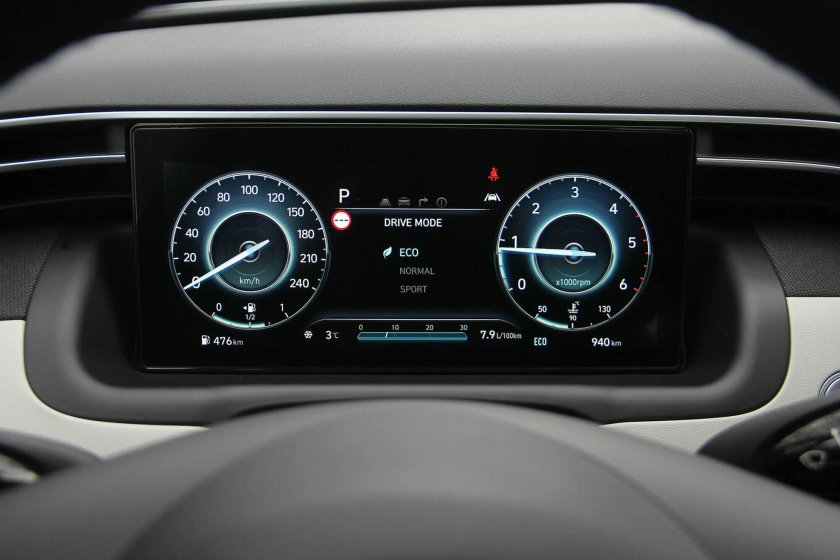 Панель приборов Хендай Туссан 2021