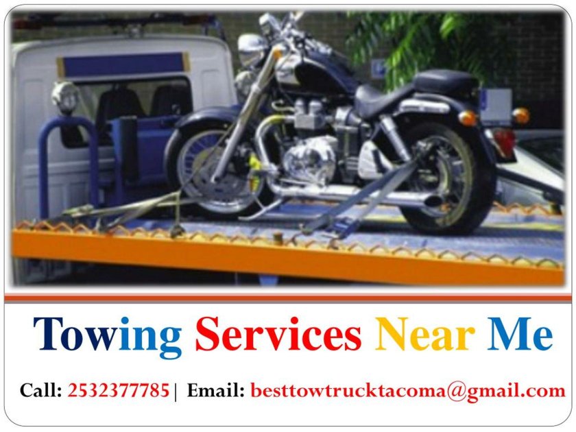 Мотоцикл на эвакуаторе