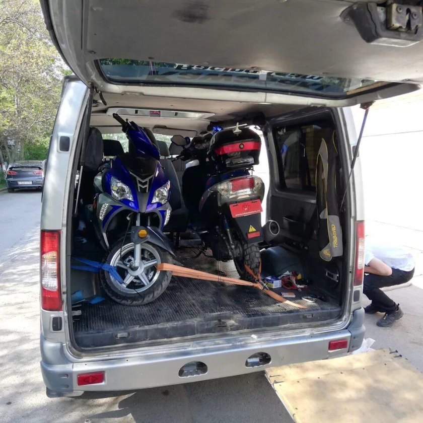 Перевозка мотоцикла