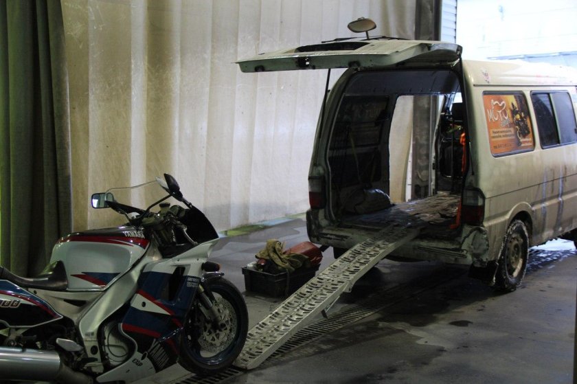 Перевозка мотоцикла