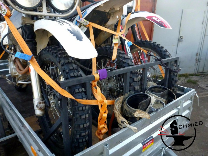 Крепеж для эндуро в прицеп