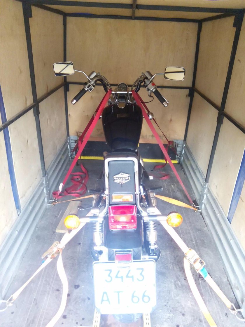 Прицеп для перевозки мотоцикла