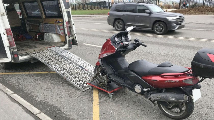 Перевозка скутера