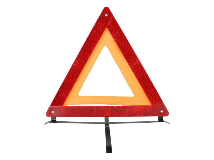 Указатель светоотражающий на складных треногах КПП