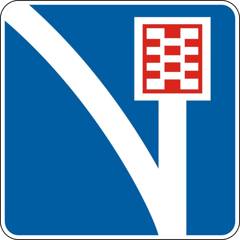 Дорожные знаки 5.40