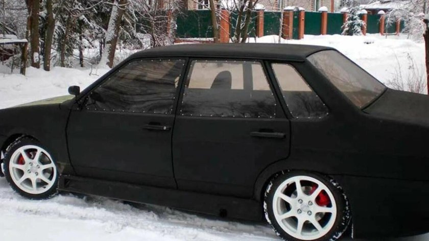 Тюнингованная 99 Лада