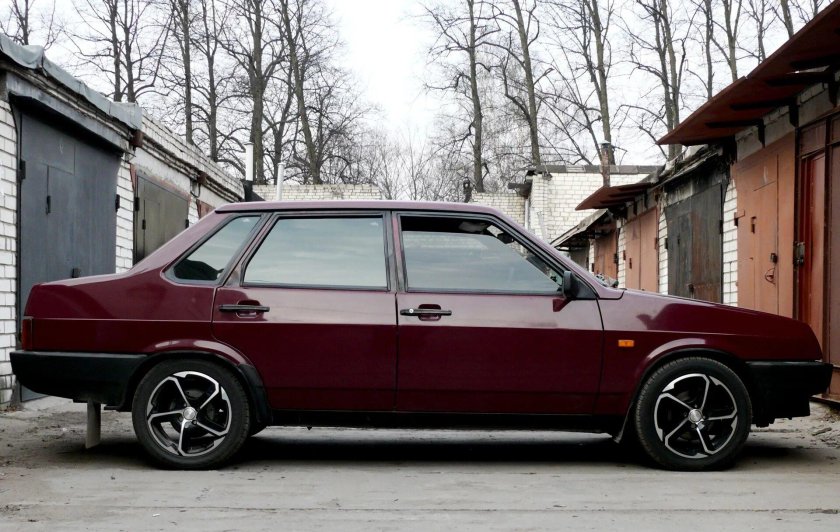 ВАЗ 21099 занижение -50