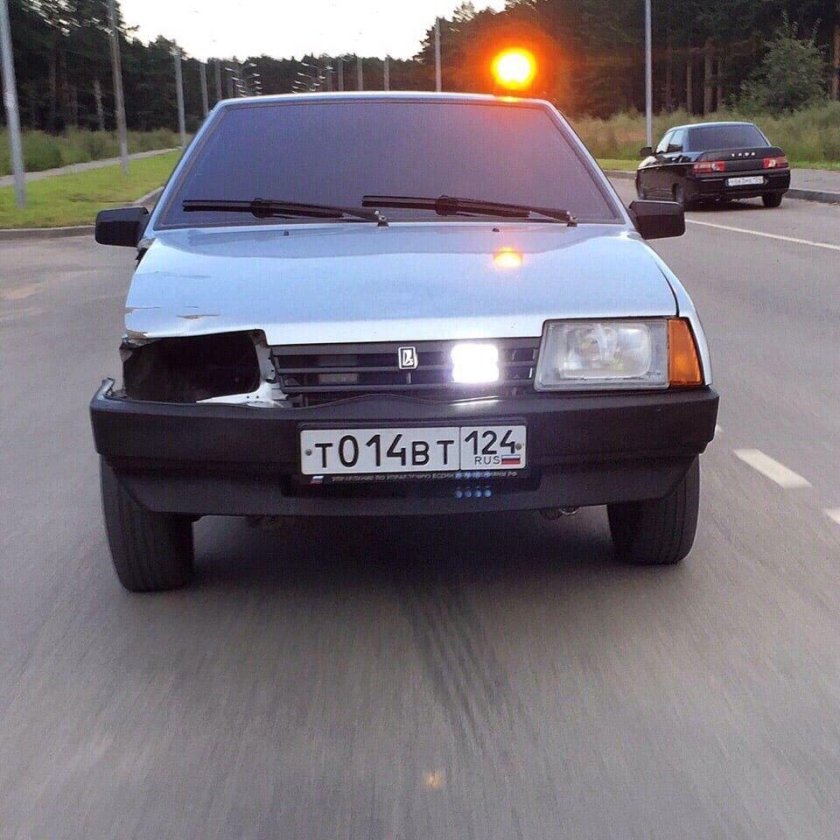 ВАЗ 21099 опер стайл черная