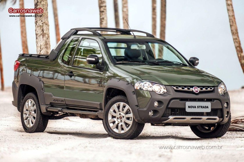 Пикап fiat strada