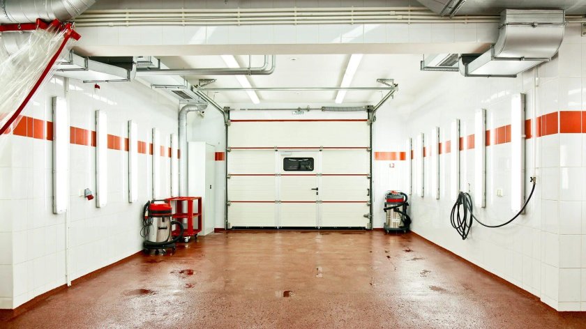 Интерьер автомойки