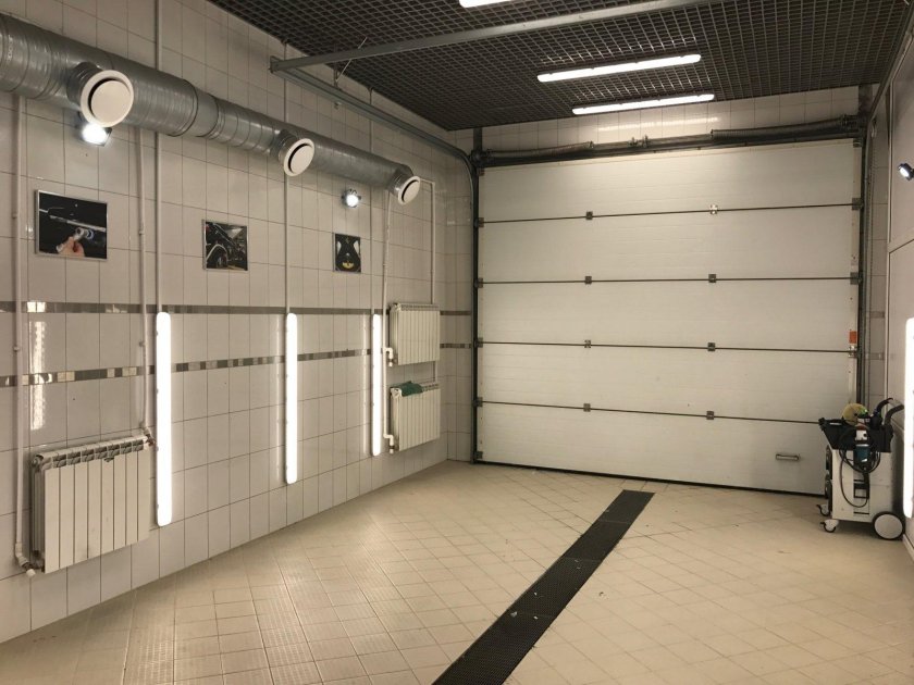 Освещение в гараже