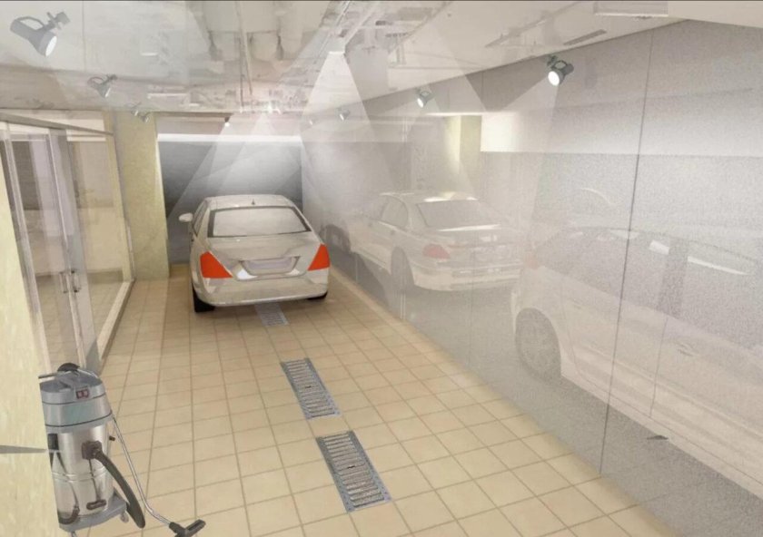 Отделка автомойки