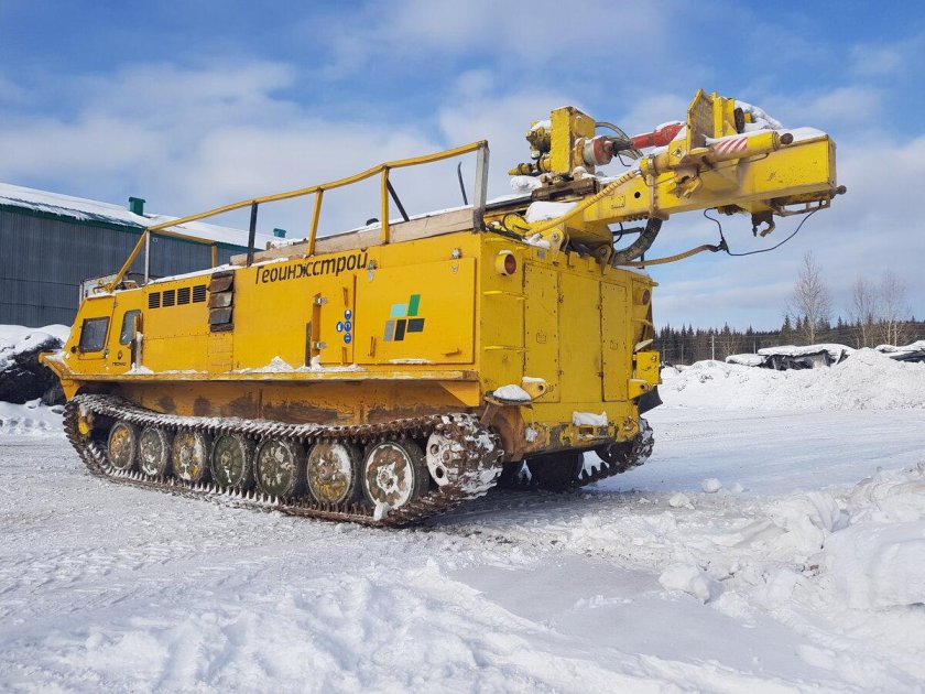 Буровая Геомаш МТЛБ