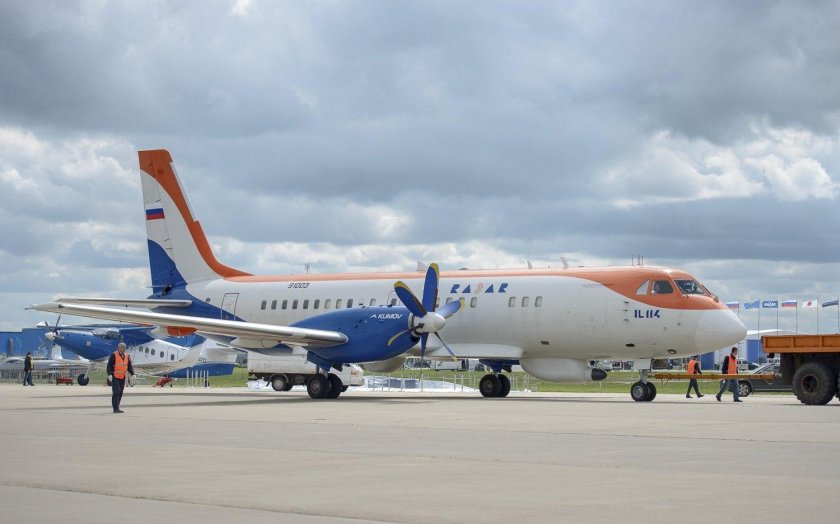 Ил-114 300 пассажирский самолёт