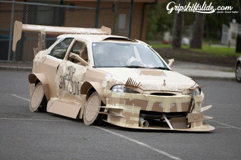 Обвес из картона