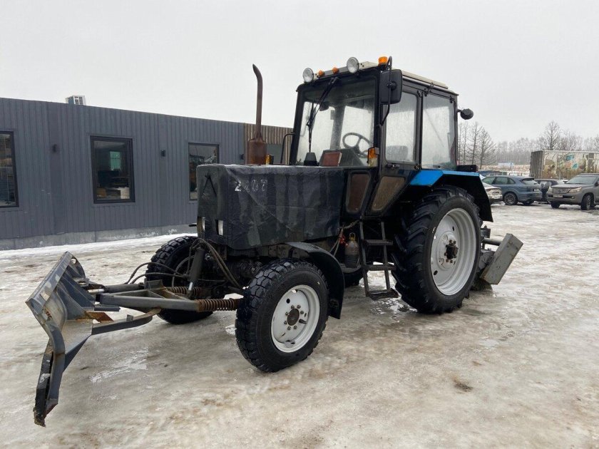 Бампер на МТЗ 82