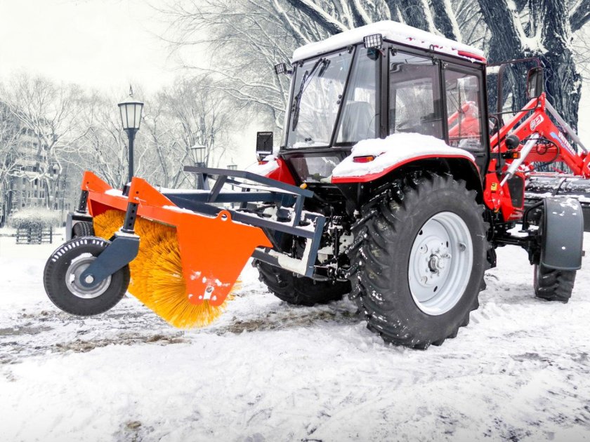 Щетка Коммунальная механическая БЗ-22.00.000 МТЗ-82 большая земля