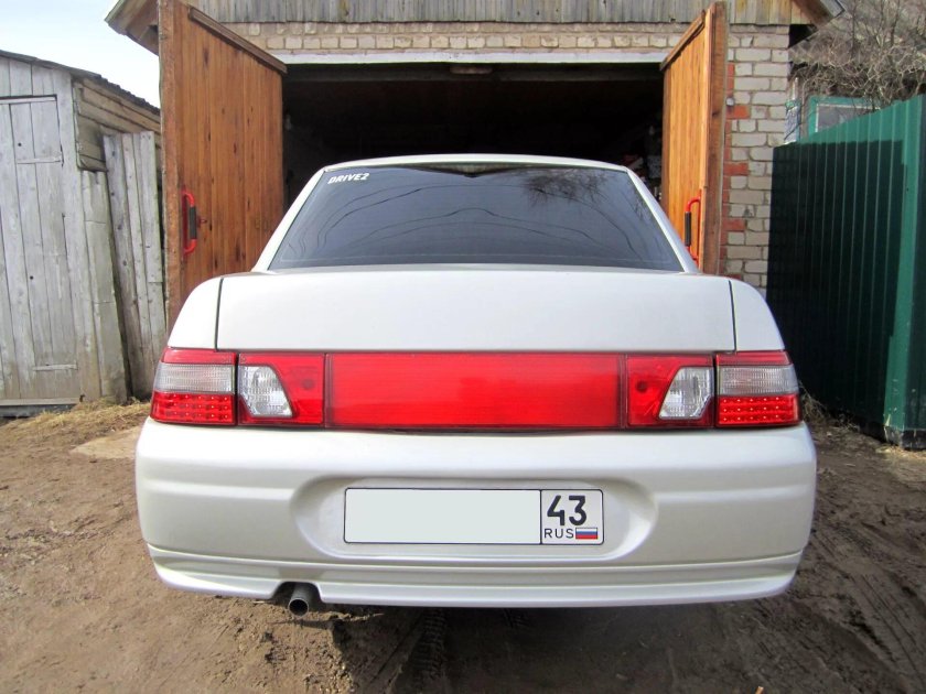 Диодные клюшки на ВАЗ 2110