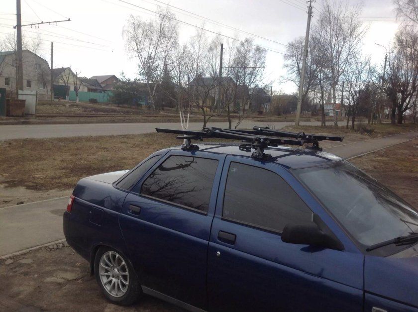 Рейлинги на ВАЗ 2110