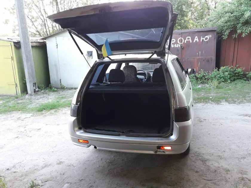 Габариты багажника ВАЗ 2111 универсал