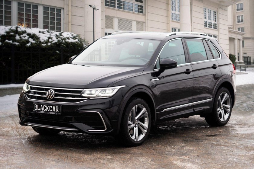 Tiguan r line Black