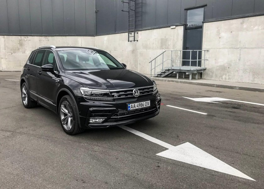 Volkswagen Tiguan 2021 r line Black