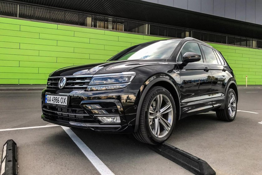 Фольксваген тигуан 2019 черный