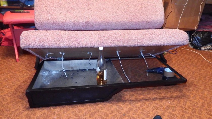 Диван на КАМАЗ евро-4