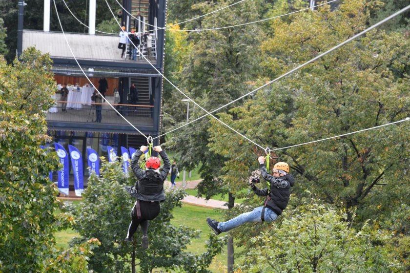 Адреналин в Ялте аттракцион зиплайн