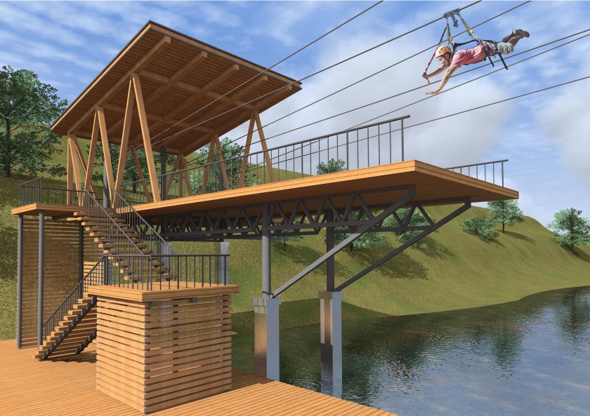 Зиплайн Дубай