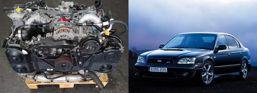 Двигатели субару