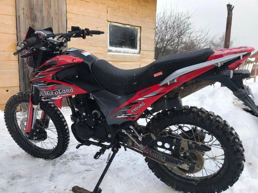 Enduro ex 250 красный