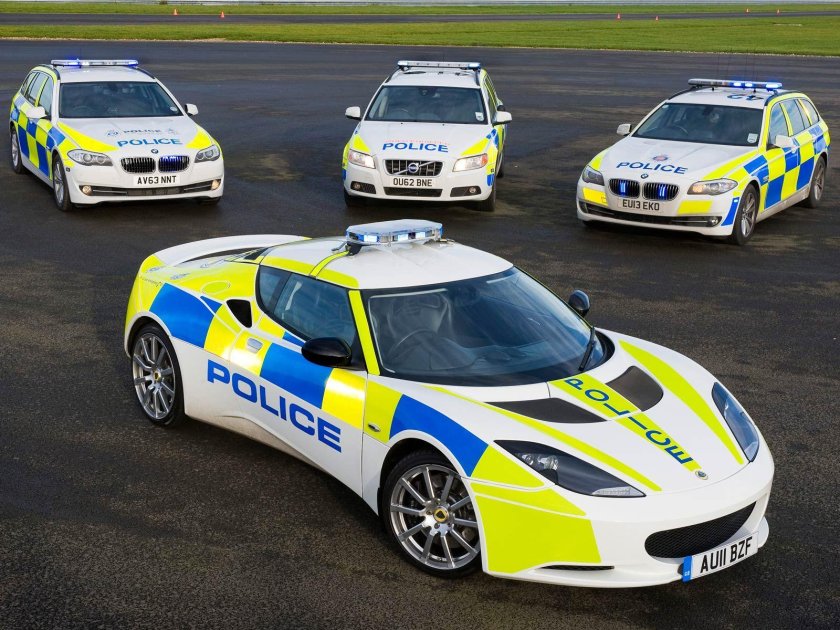 Лотус Эвора Полицейская